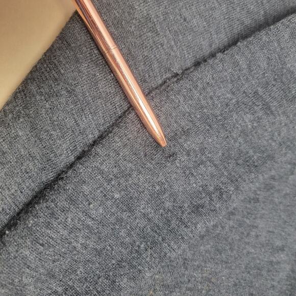 Gap Soft Wool Cardigan Sweater Large Charcoal Grey 751 - Picture 4 of 10